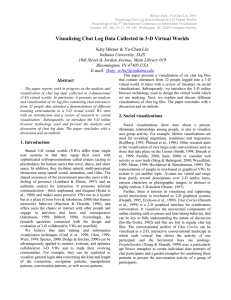 Börner, Katy, Yu-Chen Lin. 2001. Proceedings of the 5