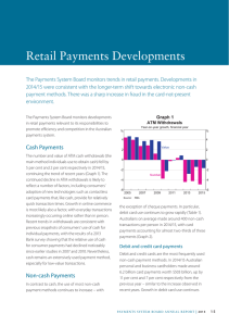 Retail Payments Developments