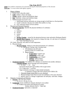Chp. 15 pp. 363-379 Atom  I.