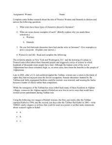 Assignment: Women  Name: