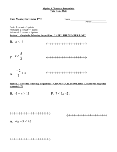 Due:  Monday November 1 !!!