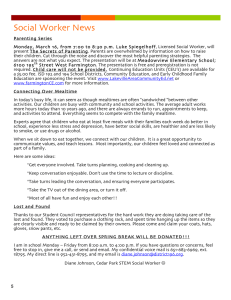 Social Worker News