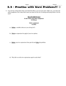 3.3 – Practice with Word Problems!! 