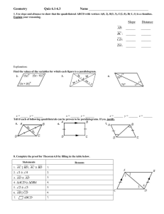 Geometry          ... Slope        Distance