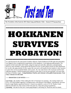 HOKKANEN SURVIVES PROBATION!
