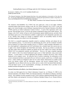 L By Jessica L. Saldivar, J.D., LL.M. Candidate (Health Law)
