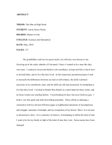 ABSTRACT  THESIS: STUDENT: