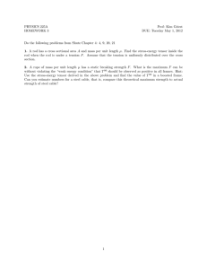 PHYSICS 225A Prof: Kim Griest HOMEWORK 3 DUE: Tuesday May 1, 2012