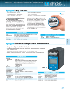 Pyragon Loop Isolator L