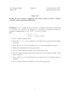 Quiz #3