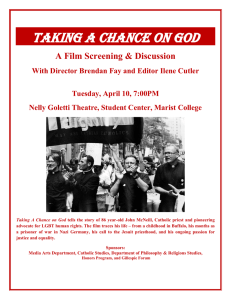 Taking a ChanCe on god A Film Screening &amp; Discussion