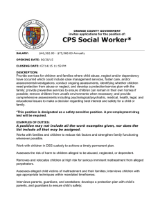 CPS Social Worker*