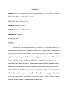 ABSTRACT THESIS: STUDENT: DEGREE: