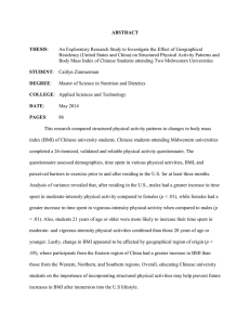 ABSTRACT THESIS  An Exploratory Research Study to Investigate the Effect of Geographical