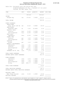 Projections for Planning Purposes Only B-1241 (C6)