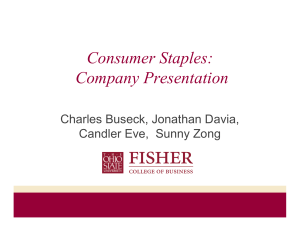 Consumer Staples Stock Recommendations & Analysis