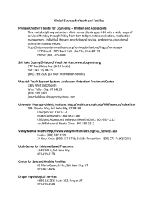 Clinical Services for Youth and Families