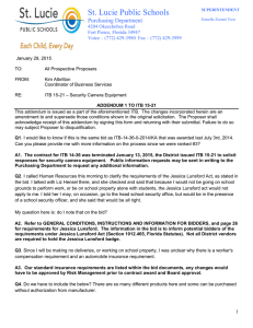 St. Lucie Public Schools Purchasing Department  4204 Okeechobee Road