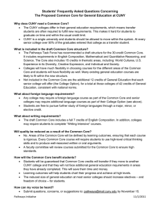 Students’ Frequently Asked Questions Concerning