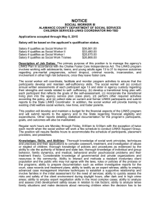 NOTICE SOCIAL WORKER III