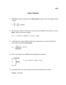 EE301 Exam 1 Review: Electrical Engineering Problems