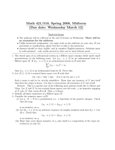 Math 421/510, Spring 2008, Midterm (Due date: Wednesday March 12) Instructions