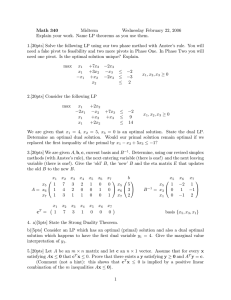 Math 340 Midterm Wednesday February 22, 2006