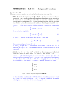 MATH 215/255 Fall 2014 Assignment 3 solutions