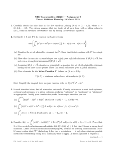 UBC Mathematics 402(201)—Assignment 9
