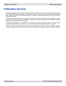 Publication Services