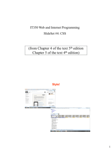 (from Chapter 4 of the text 5 edition edition)