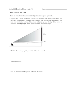 Math 142 Homework 4: Trigonometry Problems