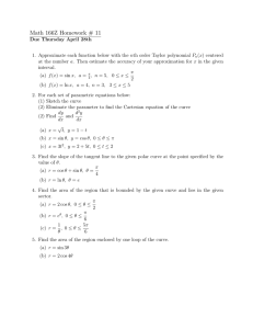 Math 166Z Homework # 11