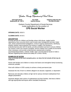 Graham County Department of Social Services