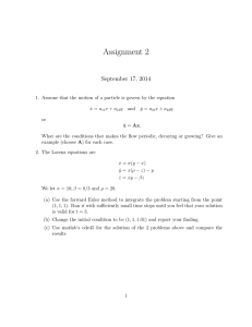 Assignment 2 September 17, 2014