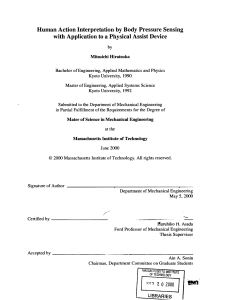 Human Action  Interpretation by Body  Pressure Sensing