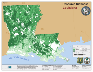³ Louisiana Resource Richness AR