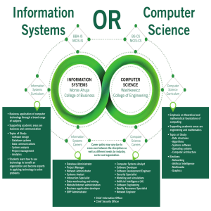 Information Systems vs. Computer Science Curriculum