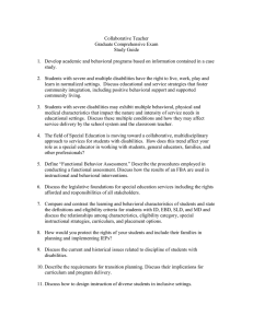 Collaborative Teacher Graduate Comprehensive Exam Study Guide