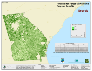 ³ Georgia Potential for Forest Stewardship Program Benefits