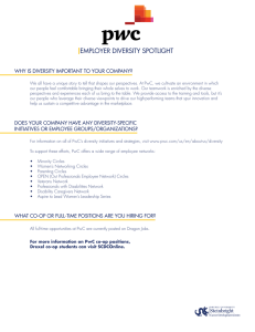 EMPLOYER DIVERSITY SPOTLIGHT WHY IS DIVERSITY IMPORTANT TO YOUR COMPANY?