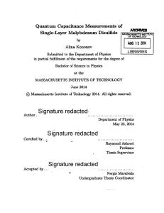 Quantum Capacitance of Single-Layer Molybdenum Disulfide