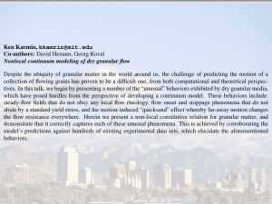 Co-authors: David Henann, Georg Koval