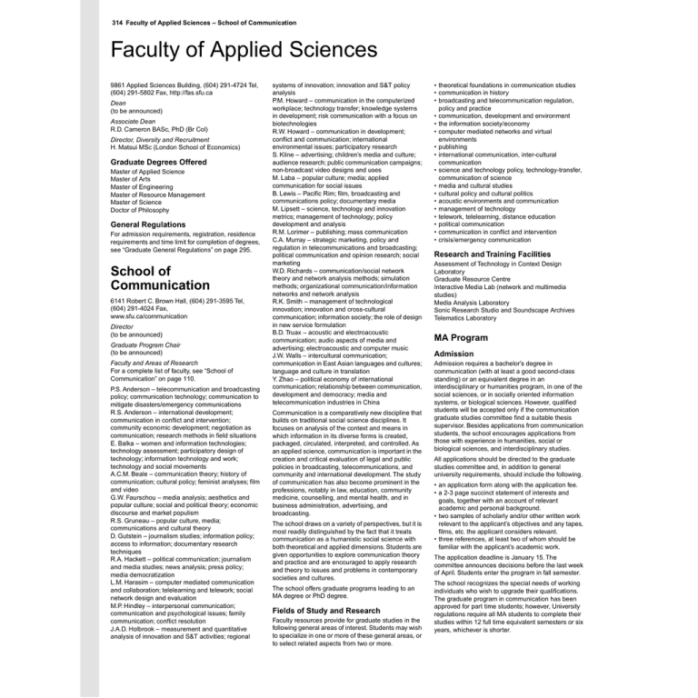 faculty-of-applied-sciences