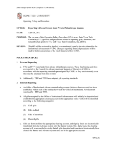 Operating Policy and Procedure April 26, 2012
