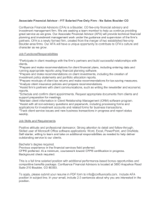 Associate Financial Advisor