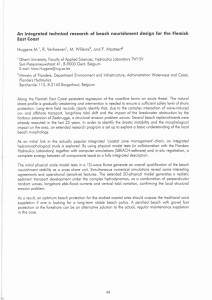' M. F. An  integrated technical  research of  beach nourishment...