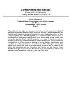 Centennial Honors College Western Illinois University Undergraduate Research Day 2014