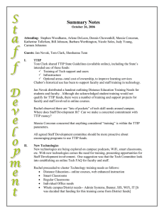 Summary Notes