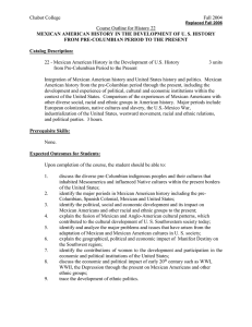 Chabot College Fall 2004  Course Outline for History 22